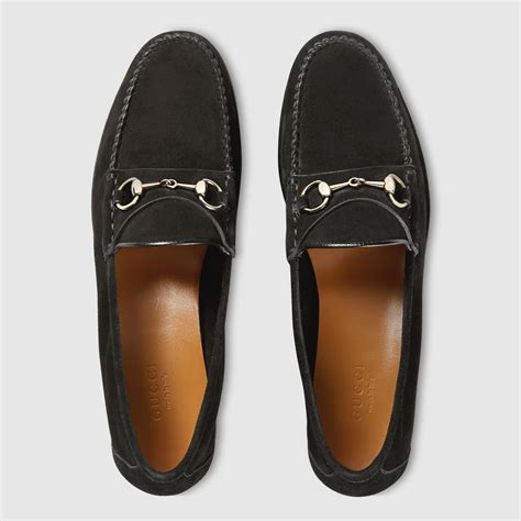 women loafer gucci|Gucci women's suede loafers.